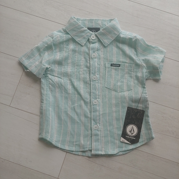 VOLCOM Baby NEW Button Up Shirt & Chino Pants - Picture 2 of 15